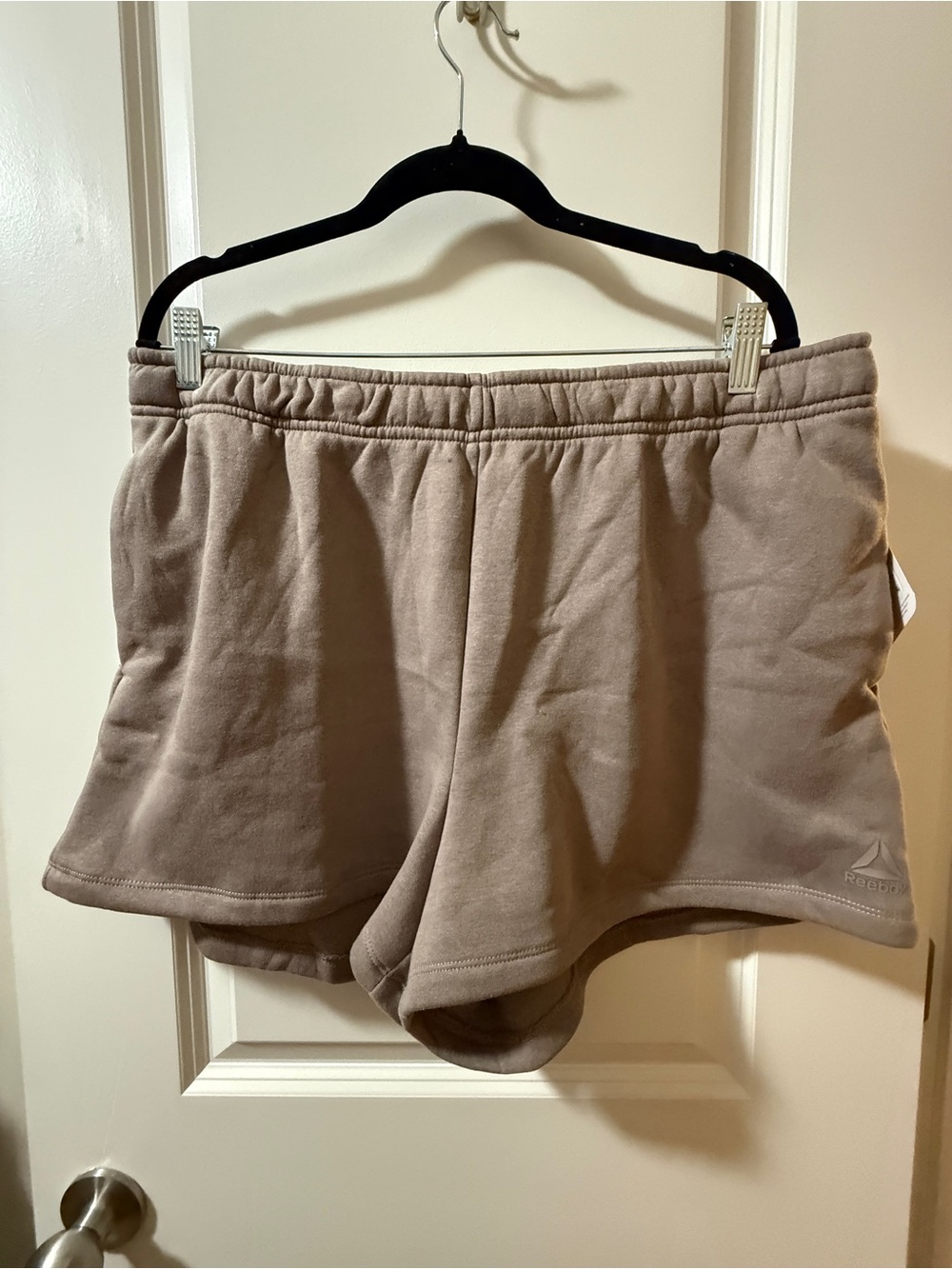 Reebok Women's Taupe Lounge Athletic Shorts